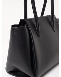 Aesther Ekme Leather Tote Bag Women Black Shoulder Bags