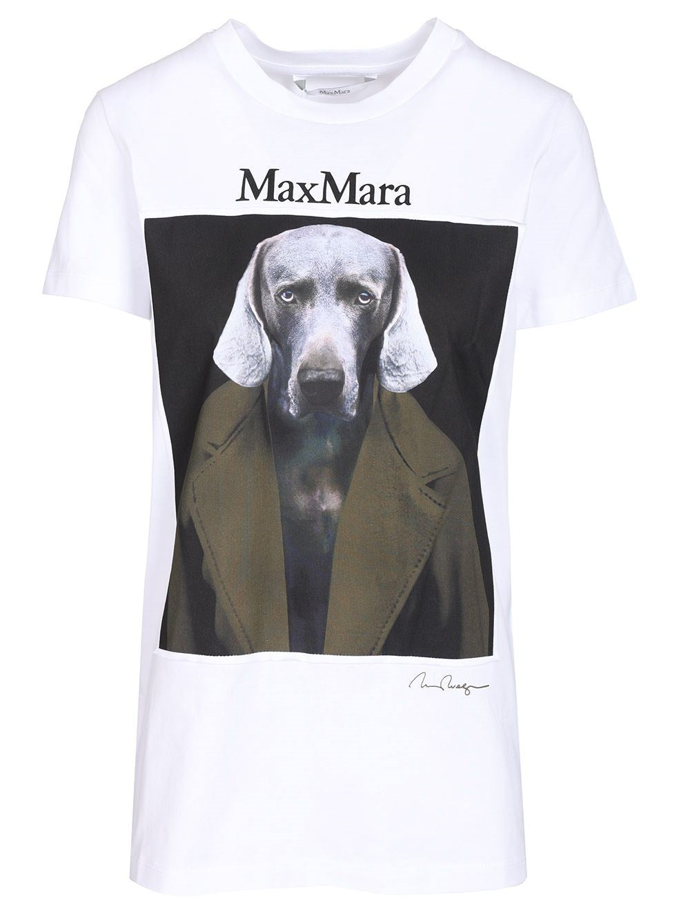 Max Mara Max Mara Women Jersey T-Shirt With Iconic Print