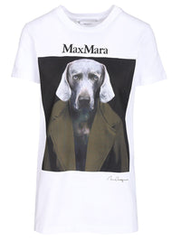 Max Mara Max Mara Women Jersey T-Shirt With Iconic Print