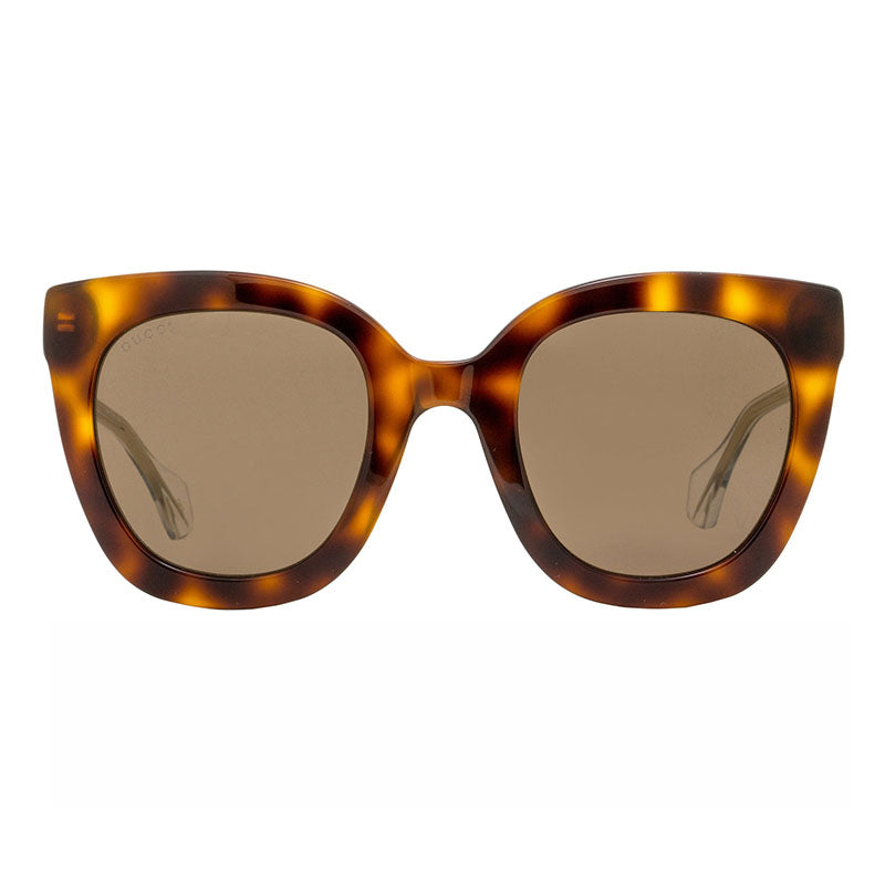 Gucci Sunglasses Square Full Rim, Black Frame and Grey Lens GG0564S001