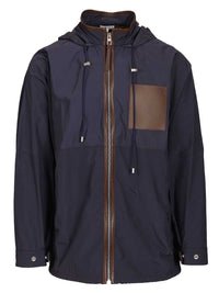 Loewe Paula's Ibiza Men Hooded Jacket In Technical Fabric