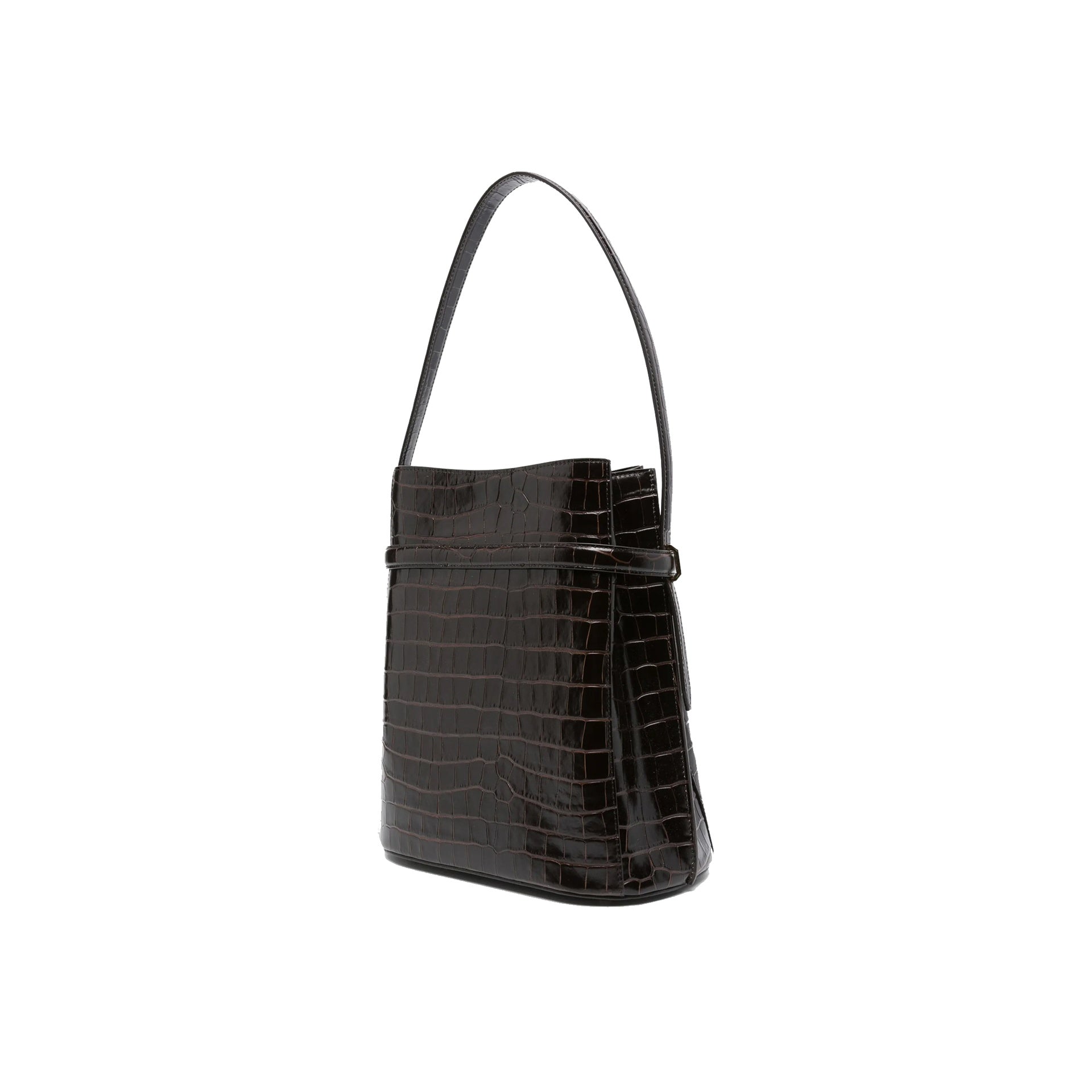 TOTEME Toteme Croc-Embossed Bucket Bag Women