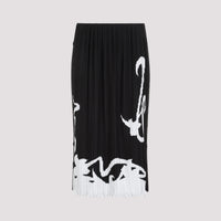Lanvin Pleated Long Skirt Women