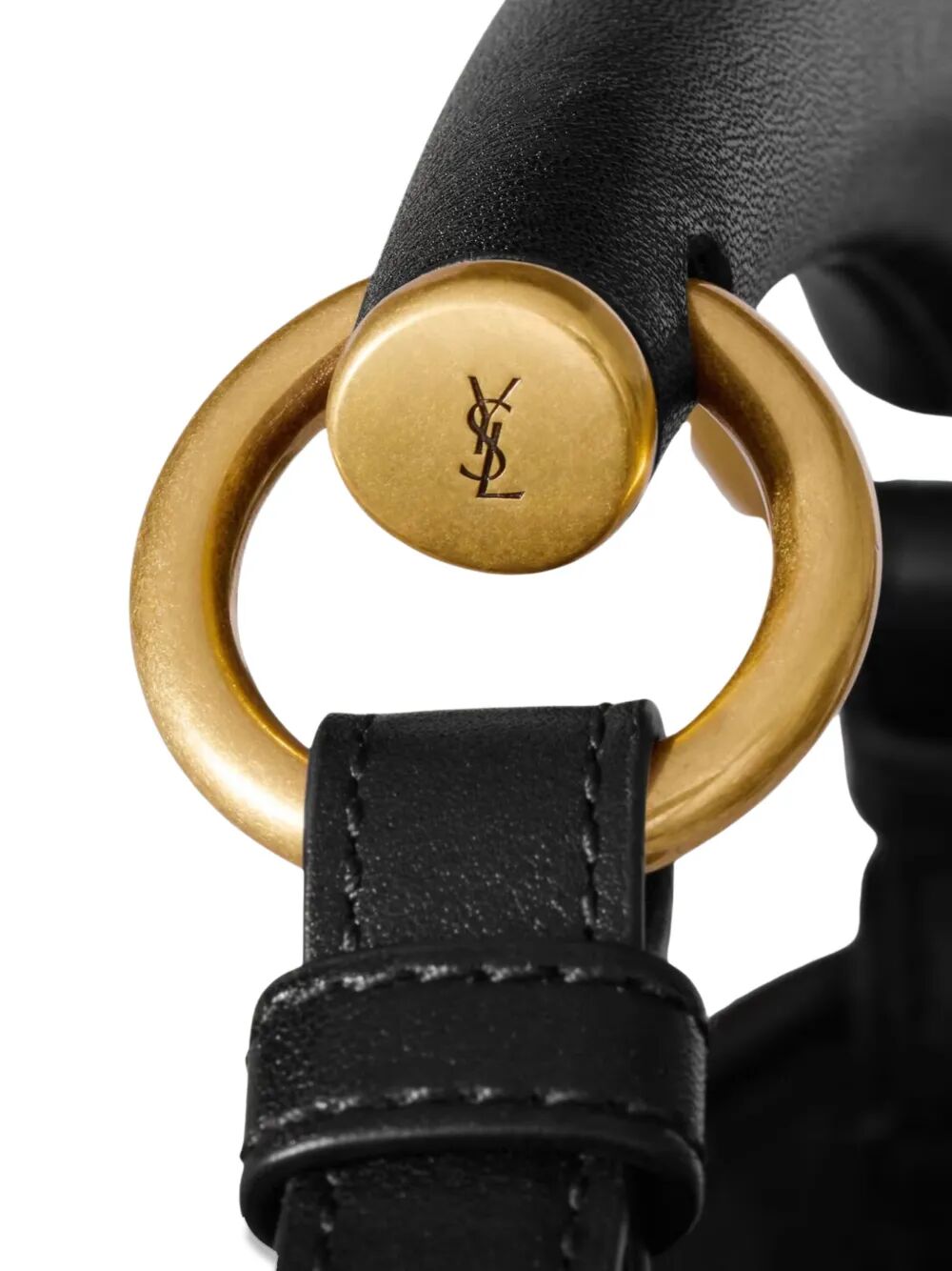 SAINT LAURENT Saint Laurent Women Mombasa Small Leather Hobo Bag