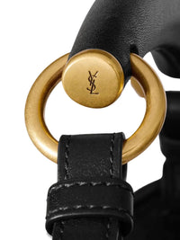 SAINT LAURENT Saint Laurent Women Mombasa Small Leather Hobo Bag