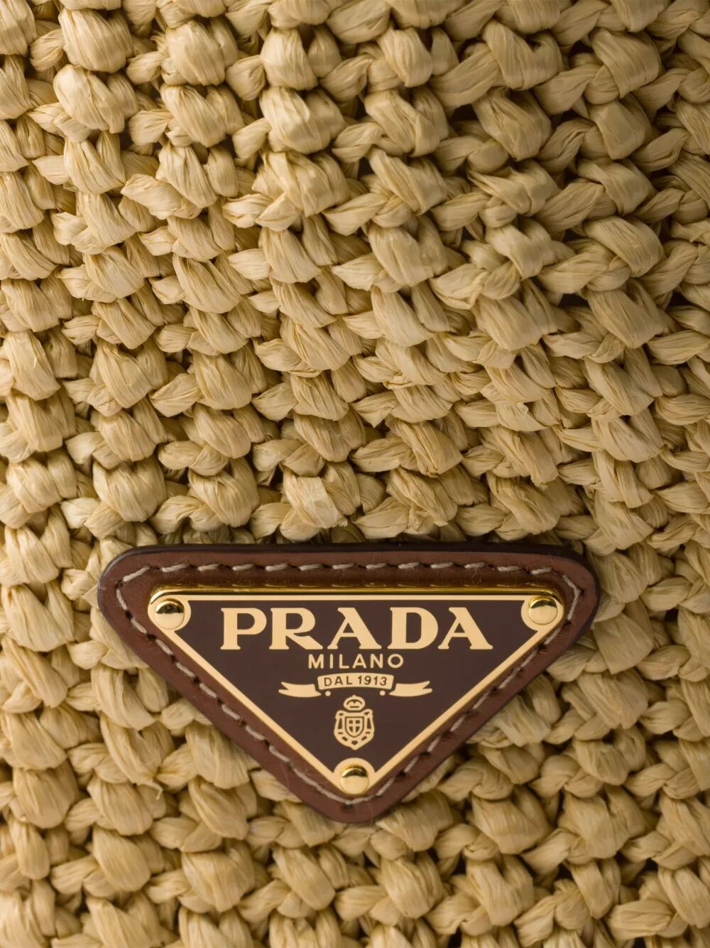 Prada Women Crochet Tote Bag
