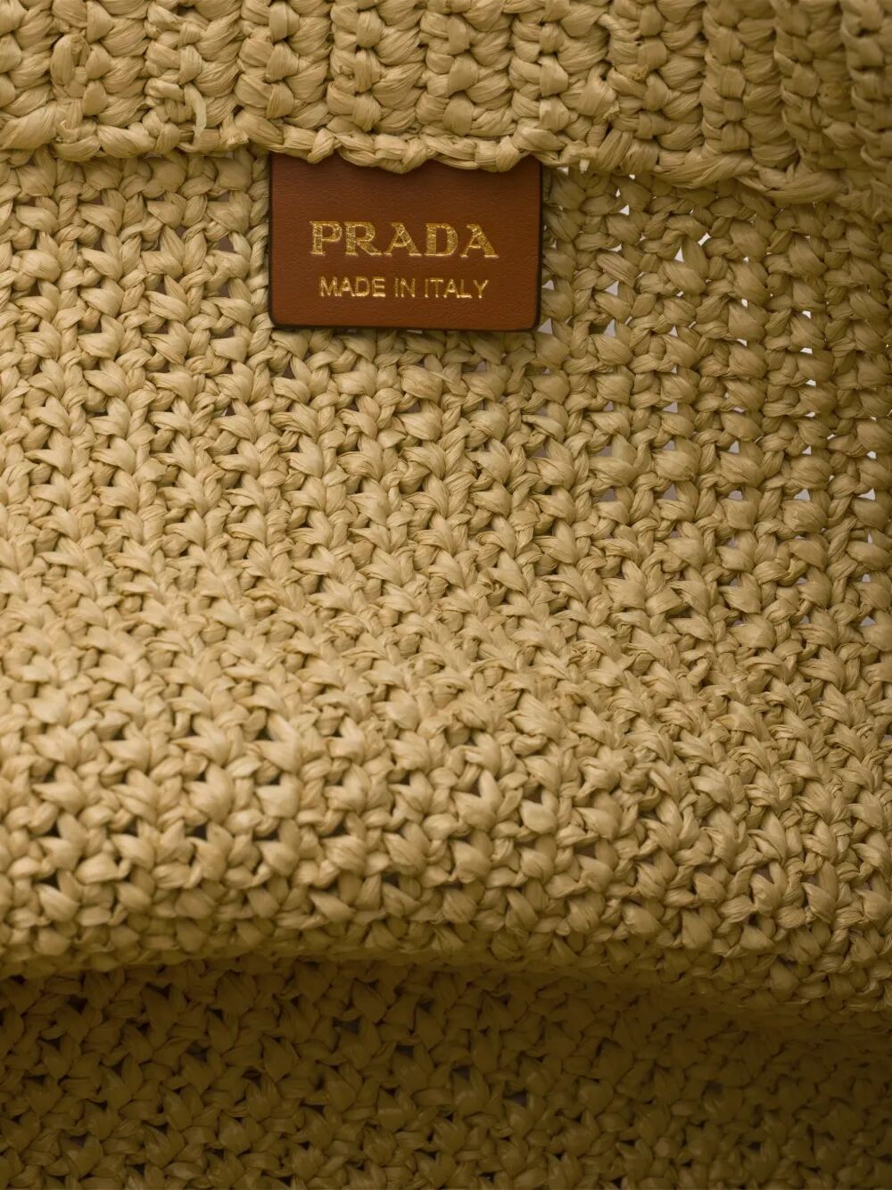 Prada Women Crochet Tote Bag