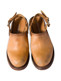 Foule Antiqued Leather Mules Women
