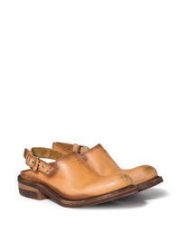 Foule Antiqued Leather Mules Women