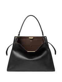 Fendi Women Fendi Way Large Leather And Suede Bag