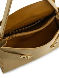 FERRAGAMO Ferragamo Women Hug Soft Medium Bicolor Shoulder Bag