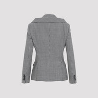 Alexander Mcqueen Off Shoulder Jacket Harness Women