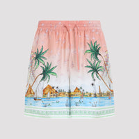 Casablanca Ethereal Silk Shorts Men