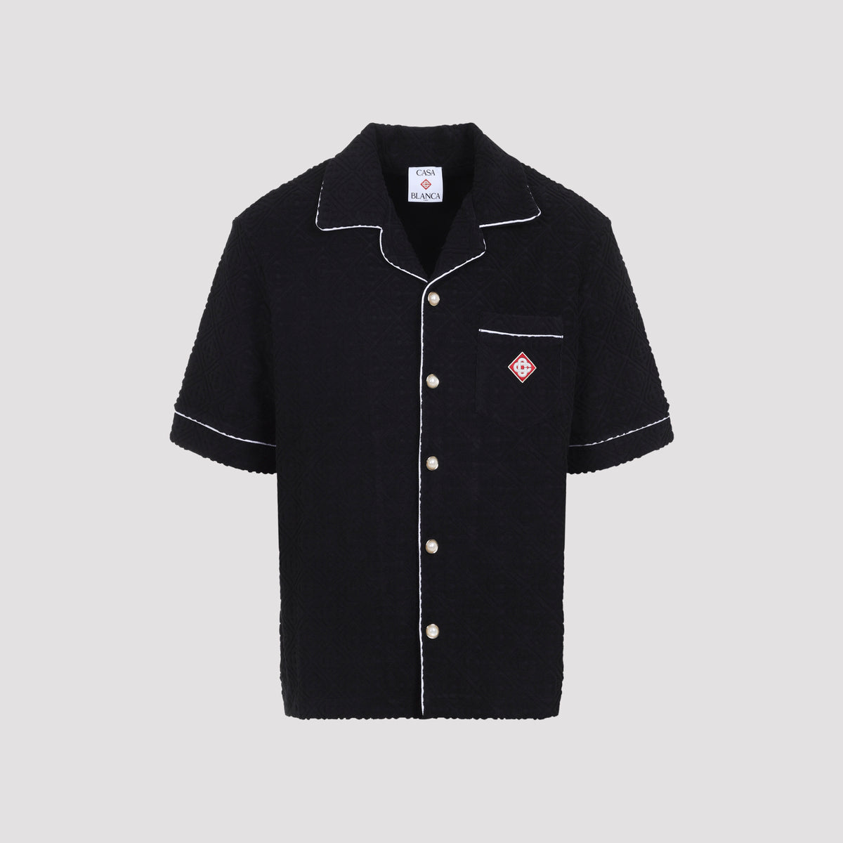 Casablanca Towelling Monogram Shirt Men