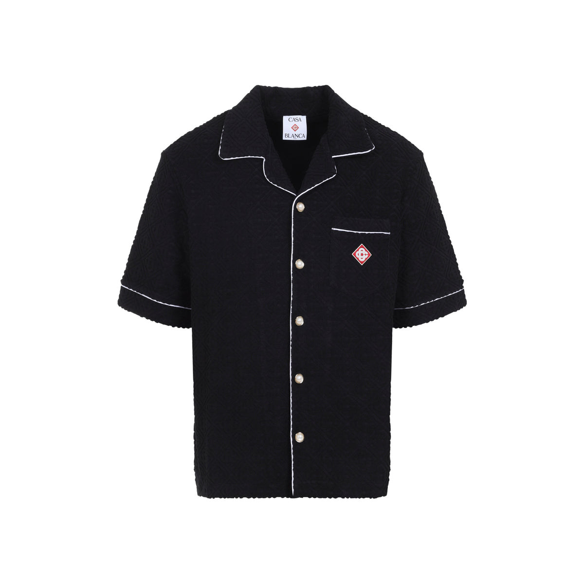 Casablanca Towelling Monogram Shirt Men