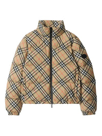 BURBERRY Burberry Women Check Ambleside Puffer Jacket