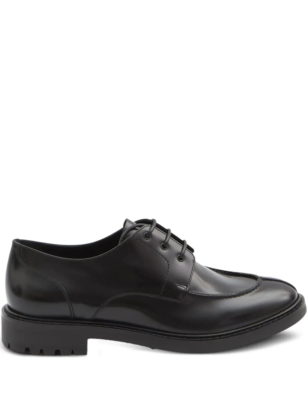 SAINT LAURENT PARIS Smooth Leather Lino Derbies Women