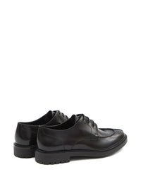 SAINT LAURENT PARIS Smooth Leather Lino Derbies Women