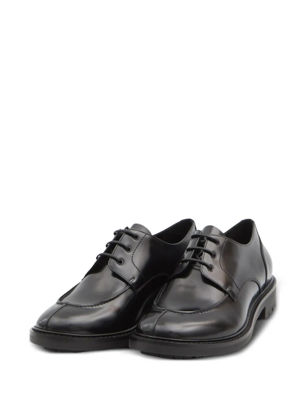 SAINT LAURENT PARIS Smooth Leather Lino Derbies Women