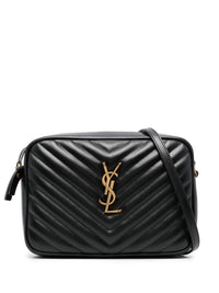 SAINT LAURENT PARIS Quilted Leather Lou Camera Bag Women
