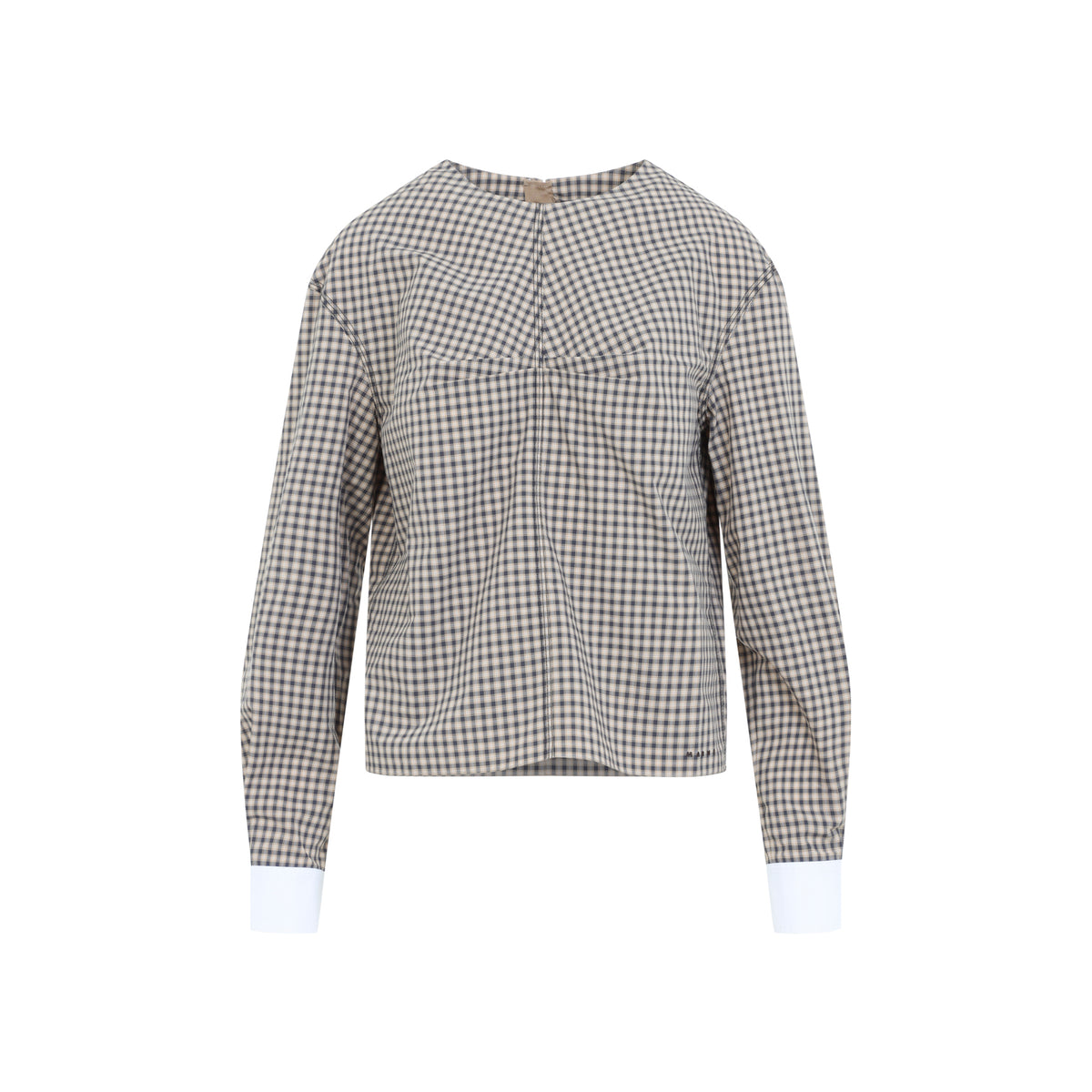 Marni Checkered Cotton Shirt Women