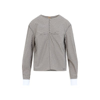 Marni Checkered Cotton Shirt Women