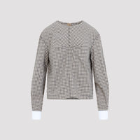 Marni Checkered Cotton Shirt Women