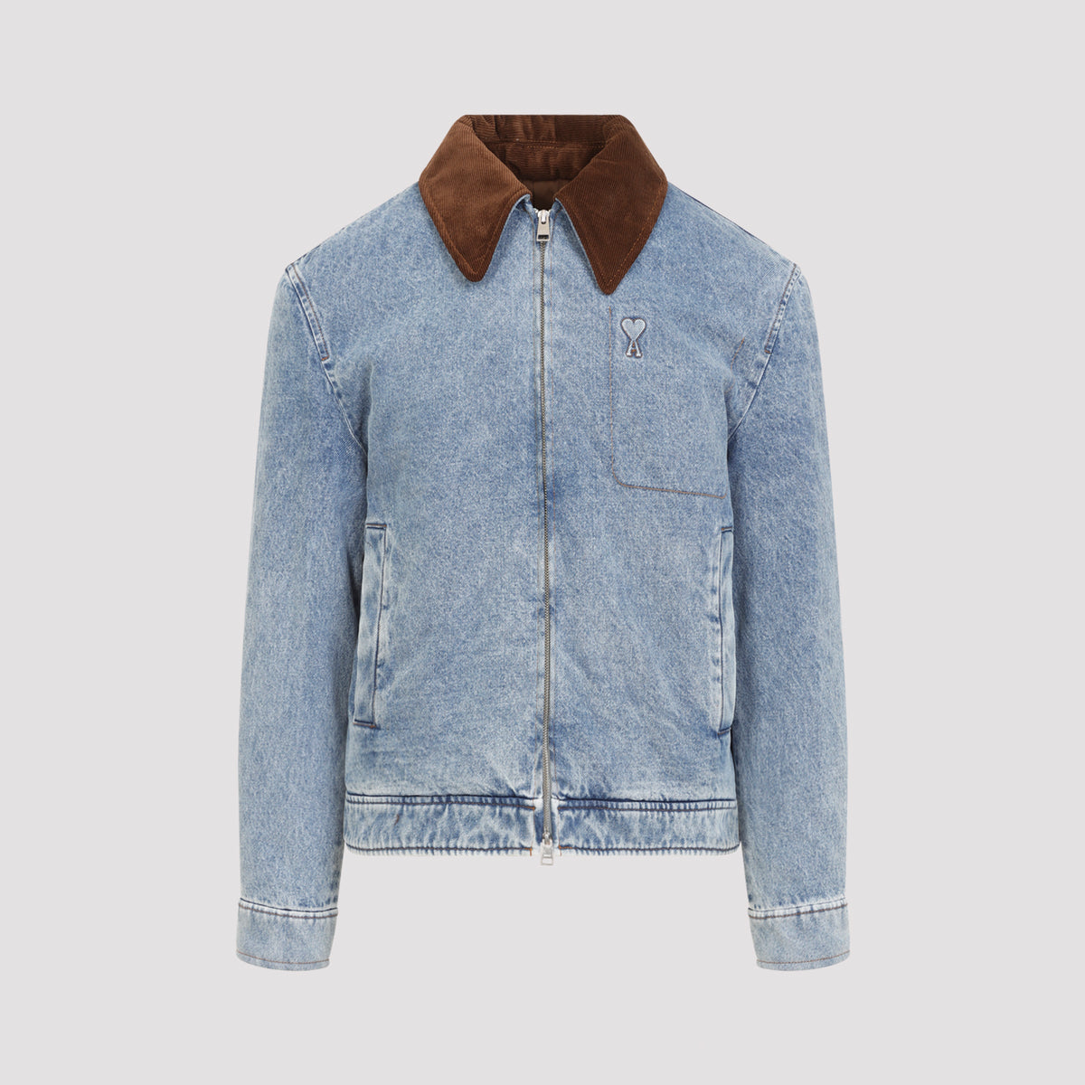 Ami Paris Adc Zipped Jacket Men