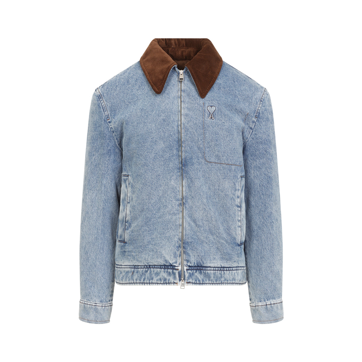 Ami Paris Adc Zipped Jacket Men