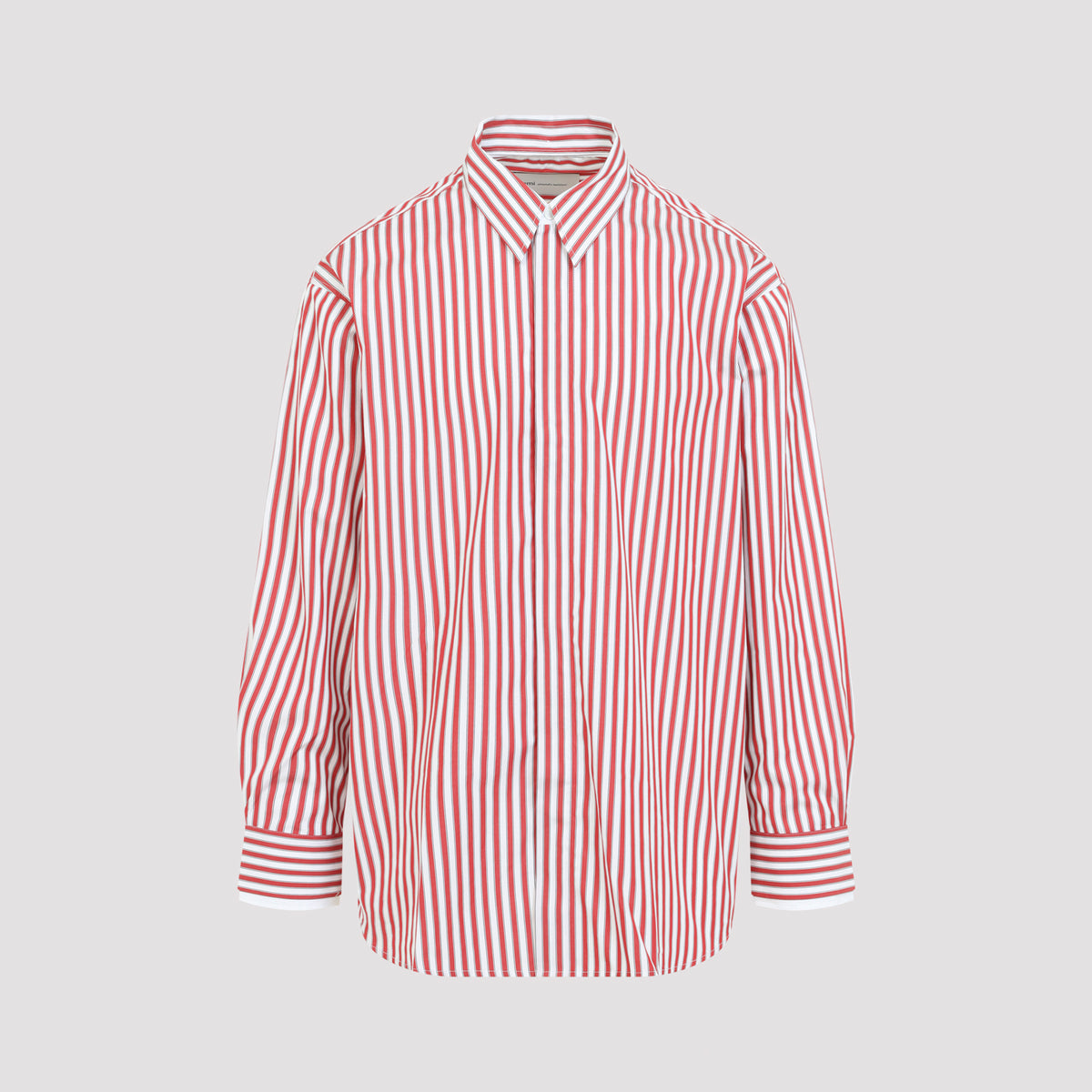 Ami Paris Large Striped Shirt Men