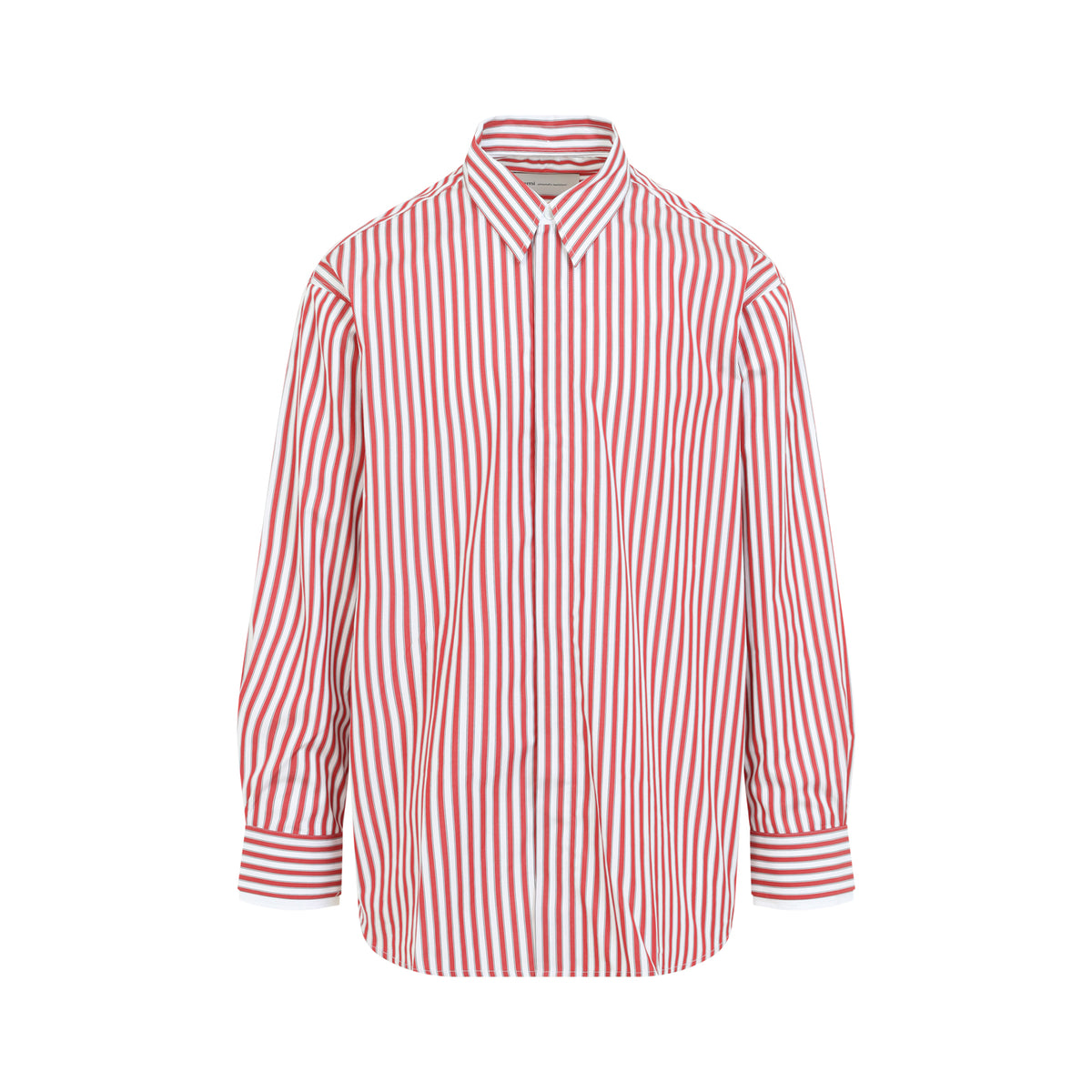 Ami Paris Large Striped Shirt Men