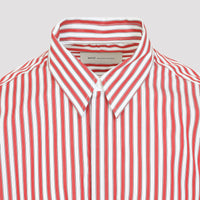 Ami Paris Large Striped Shirt Men