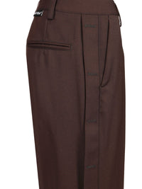 Off-White Women Wool Wide Leg Trousers