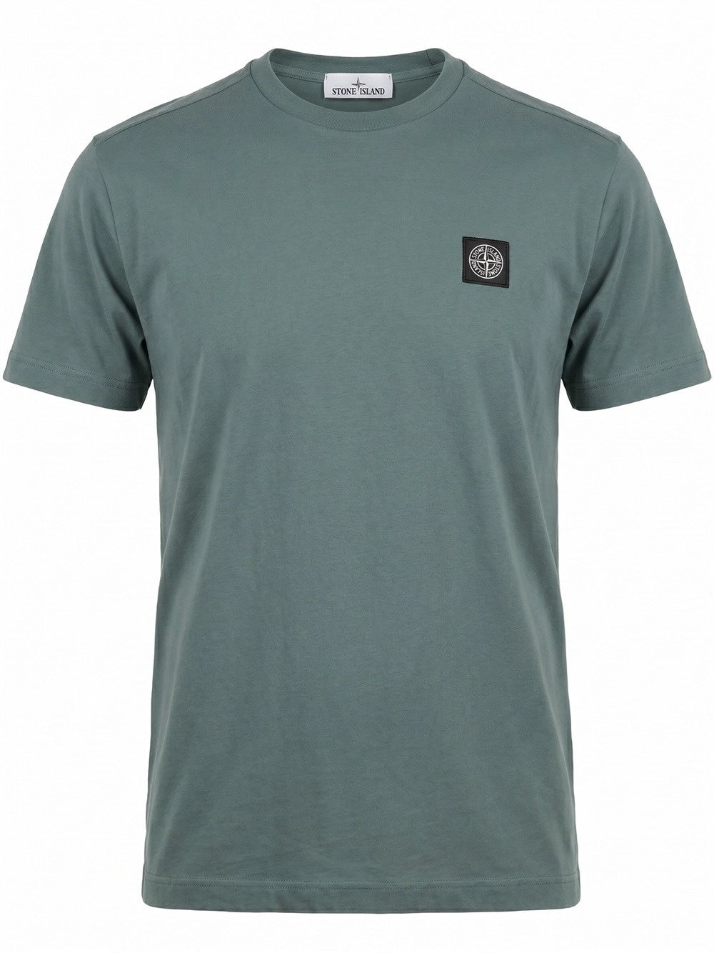 Stone Island Men Cotton Jersey Garment Dyed T-Shirt