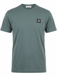 Stone Island Men Cotton Jersey Garment Dyed T-Shirt