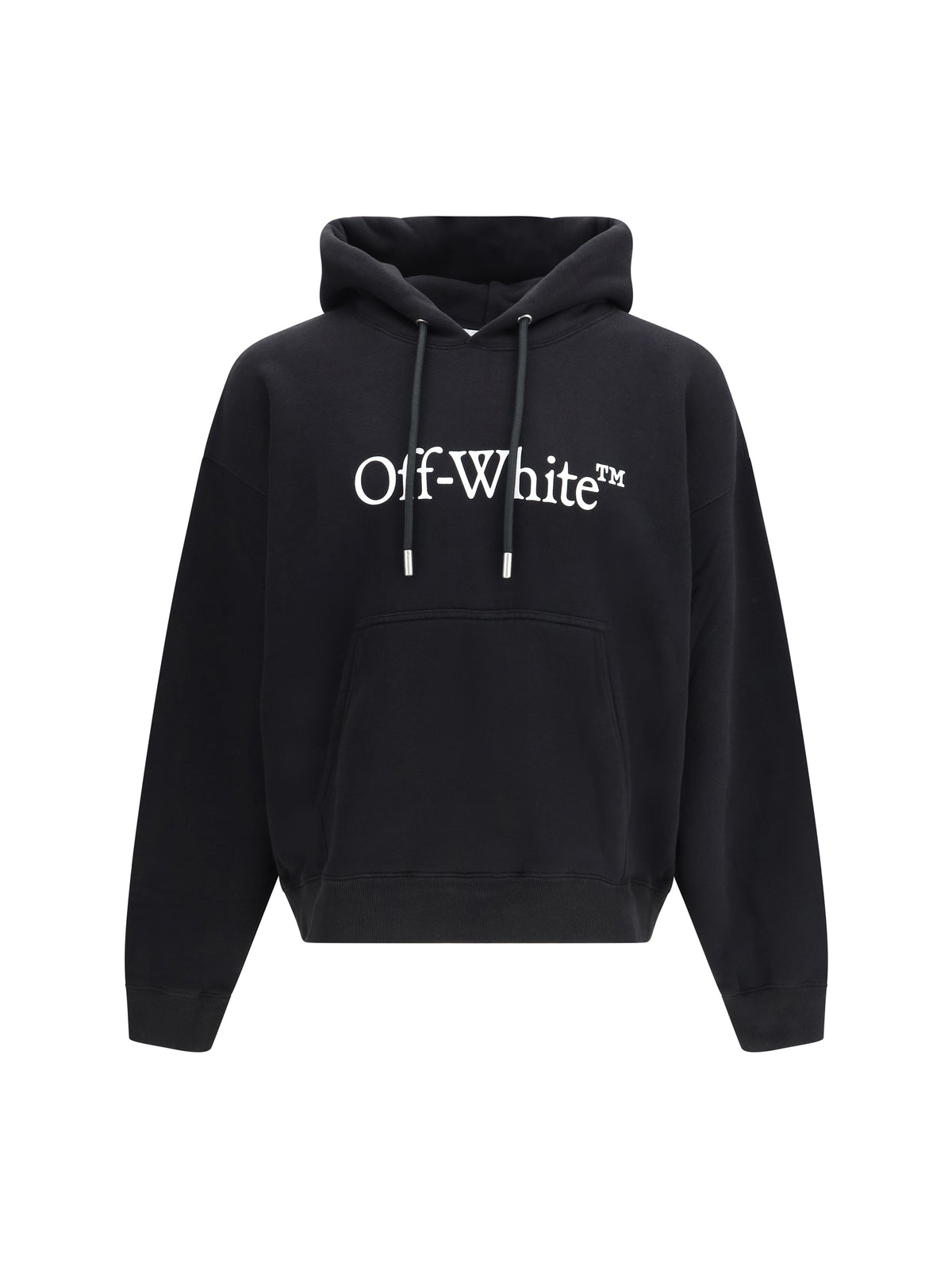 Off-White Men Big Logo Bookkish Over Hoodie