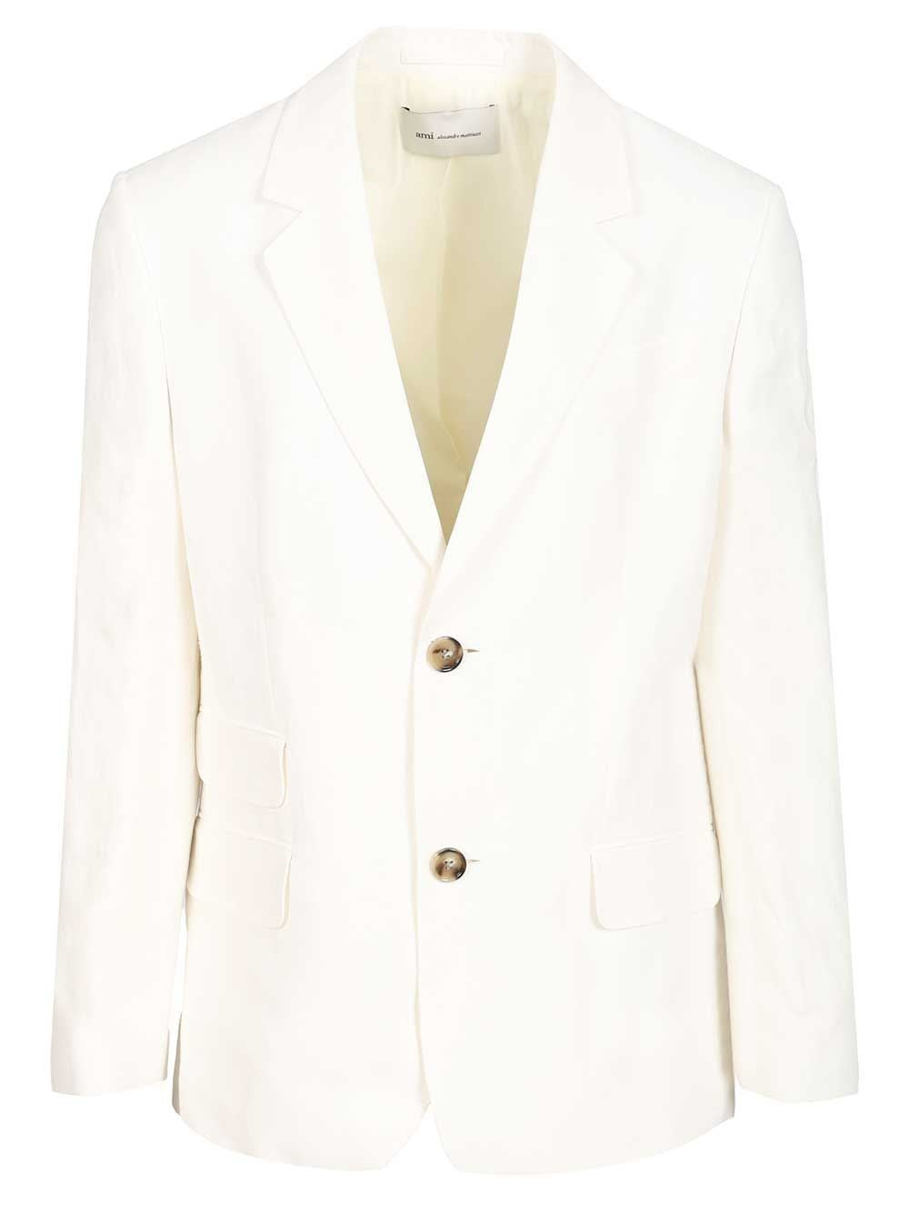 Ami Men Single-Breasted Jacket