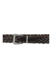 BRUNELLO CUCINELLI Brunello Cucinelli Women Braided Leather Belt