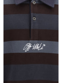 Off-White Men Stroke Polo Shirt