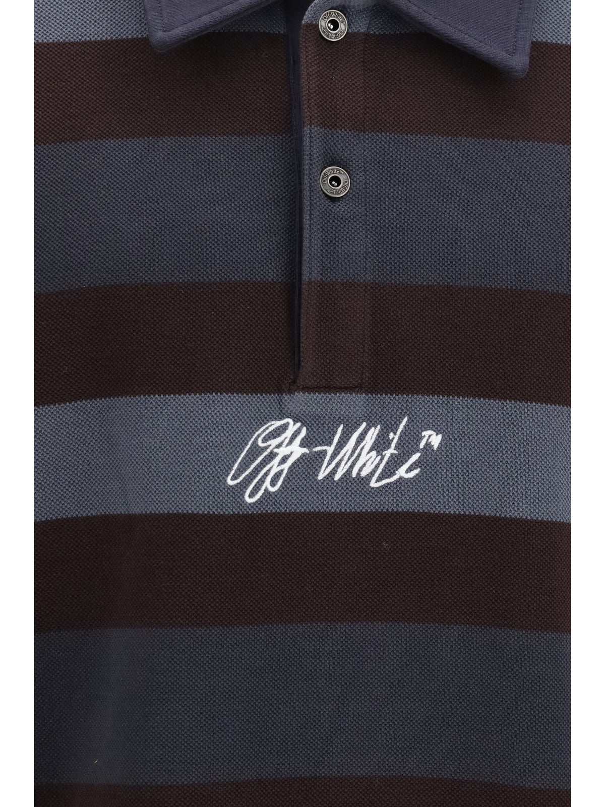 Off-White Men Stroke Polo Shirt