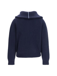 Malo Women Cashmere High-Neck Zip Sweater