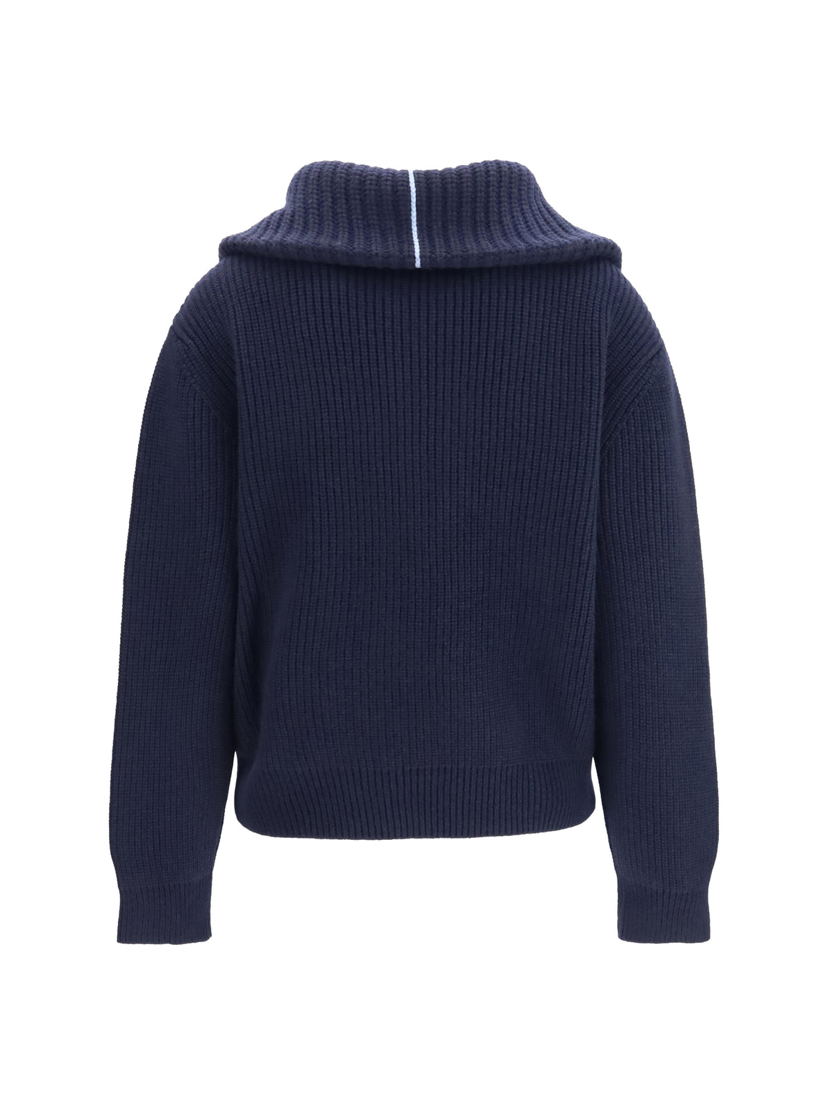 Malo Women Cashmere High-Neck Zip Sweater