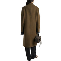 Acne Studios Acne Studios Checked Double-Breasted Wool Blend Coat Women