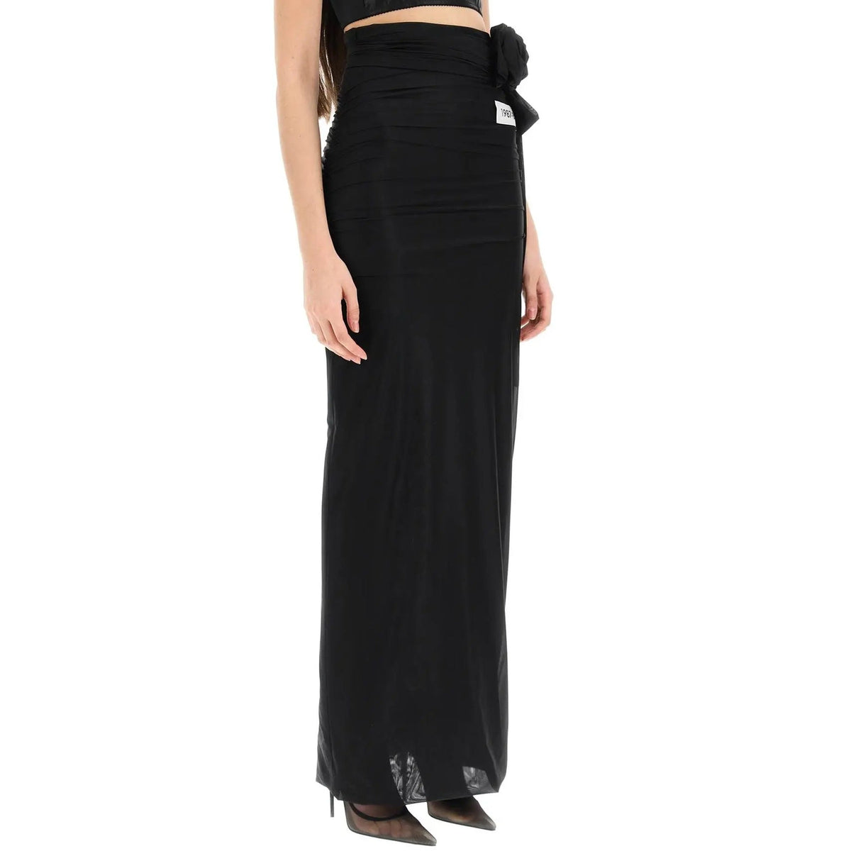 Dolce & Gabbana Dolce&Gabbana Jersey Stretch Maxi Skirt Women