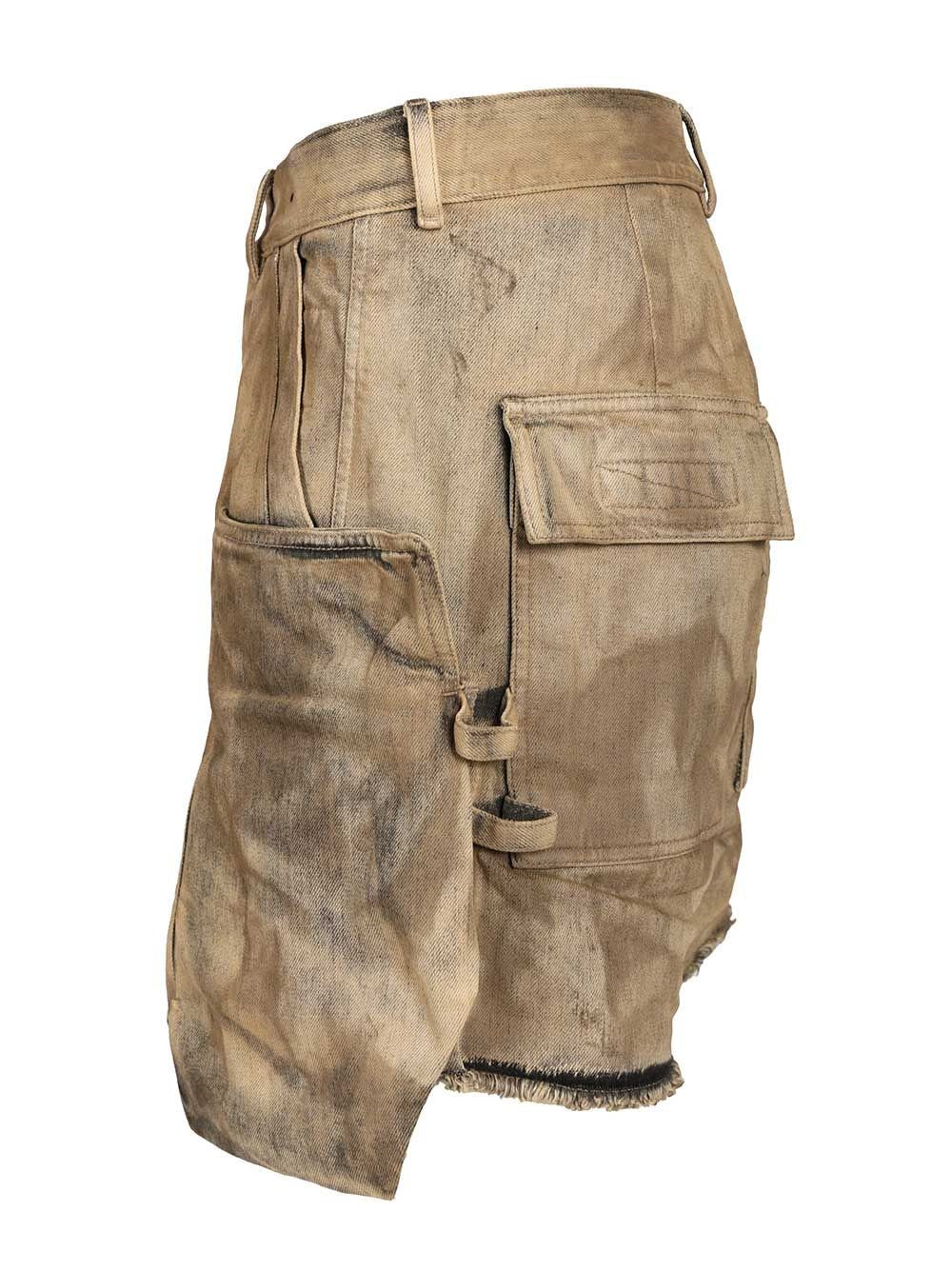 Rick Owens Drkshdw Men Stefan Cargo Shorts