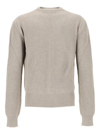 Rick Owens Men Fisherman Crew-Neck Sweater