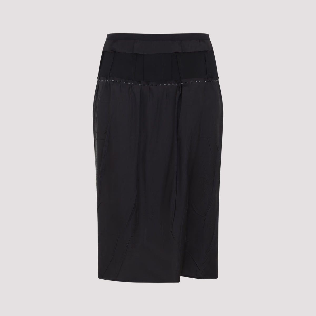 Maison Margiela Acetate Midi Skirt Women
