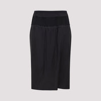 Maison Margiela Acetate Midi Skirt Women