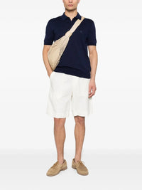 Etro Men Knitted Cotton Polo Shirt