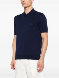 Etro Men Knitted Cotton Polo Shirt